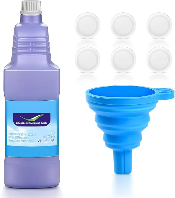 Swiffer Wet Jet Mop用再利用可能ボトル 1250ml / 44 FL OZ 大容量クリーナーソリューションボトル