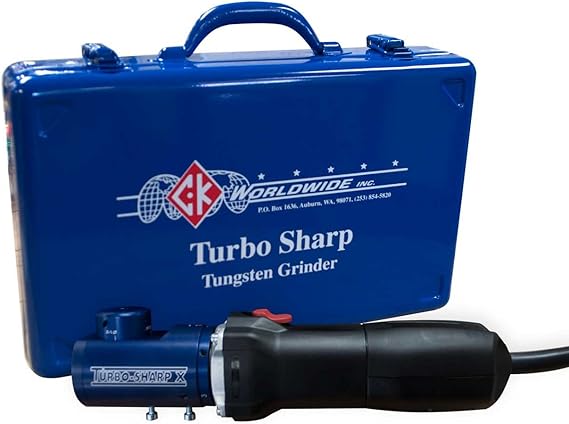 CK Worldwide TIG Welding Grinder, Adjustable Turbo-Sharp X, Includes Electrode Holder, Grinding Wheel, Assembly Tools