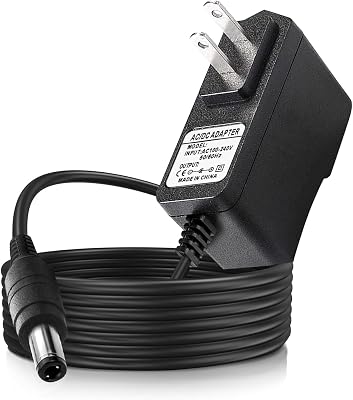 9V2A Power Adapter for Arduino UNO MEGA Power Supply Cord AC DC Cable for Crosley Cruiser CR8005A, Schwinn Bike A10 A20 A40 220 430 Elliptical Trainer - Center Positive 5.5x2.1mm Plug and More 6.6ft