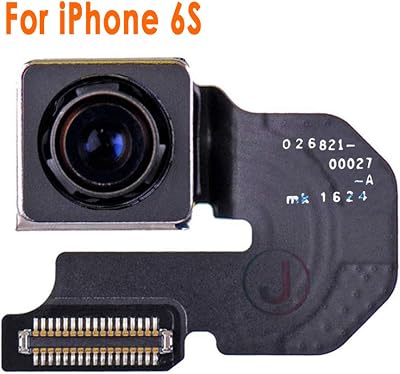 Johncase New OEM 12MP Autofocus Main Back Rear Camera Module Flex Cable Replacement Part Compatible for iPhone 6s All Carriers