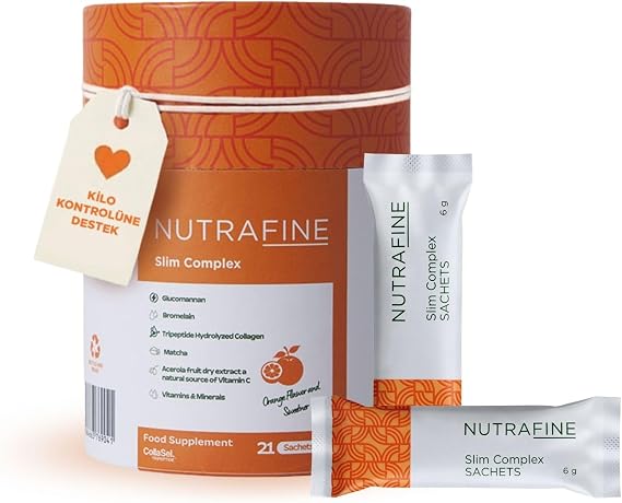 Slim Complex – Glukomannan, Bromelain, Tripeptit Kolajen, Vitamin & Mineral Gıda Takviyesi