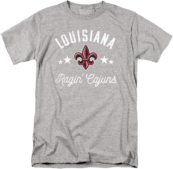 University of Louisiana at Lafayette Official Ragin' Cajuns Unisex Adult T Shirt