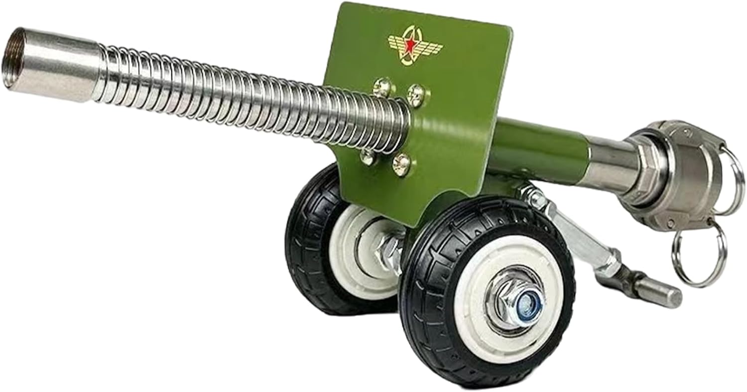 Firecracker Cannon, Metal Mini Cannon That Shoots, Continuously Fire Crackers for Outdoor Games, Collector Firecracker, Mini, That Shoots, Fire Crackers