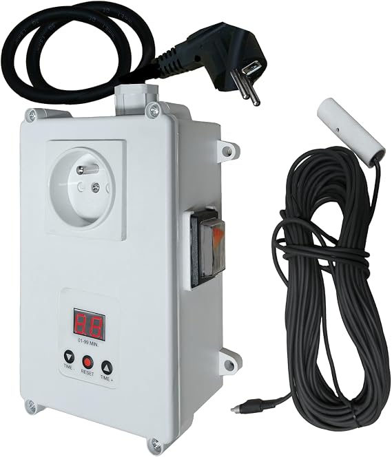 Float Switch Pump Control Level Sensor Control 1 with 15 m Sensor Cable Level Switch Protects Cellar from Flooding Precise and Reliable