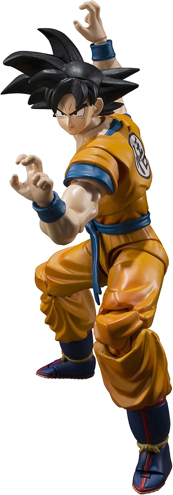 TAMASHII NATIONS S.H. Figuarts Dragon Ball Super Super Hero Son Goku SUPER HERO Resale Edition Approx. 5.5 inches 140 mm, PVC & ABS Plastic, Painted Articulated Action Figure