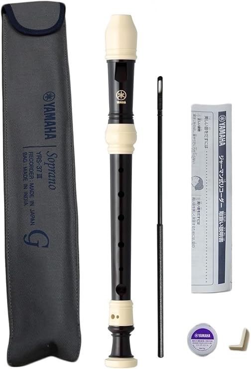 Yamaha ABS Plastic Soprano Recorder German Expression Yrs-37iii