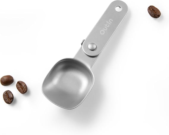 OutIn Foldable Coffee Spoon, 304 Stainless Steel Measuring Scoop