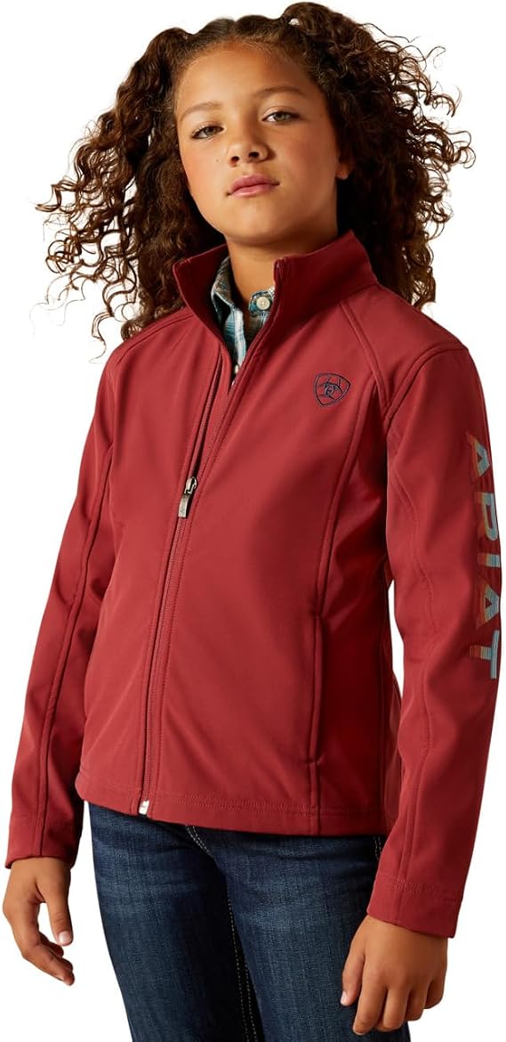 ARIAT Girls' Ariat Logo Softshell Jacket