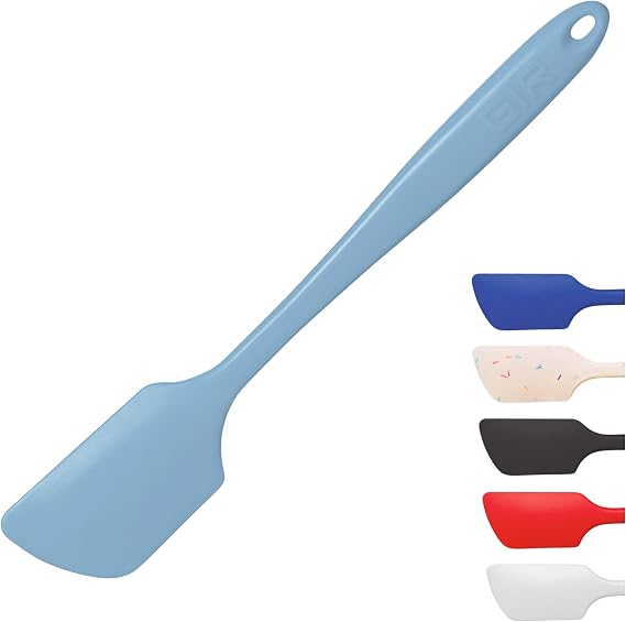 GIR: Get It Right Premium Silicone Heat-Resistant up to 550F | Seamless, Nonstick Kitchen Spoonula for Cooking, Baking, and Mixing |, Ultimate-11 IN, Slate, GIRSUU319SLT