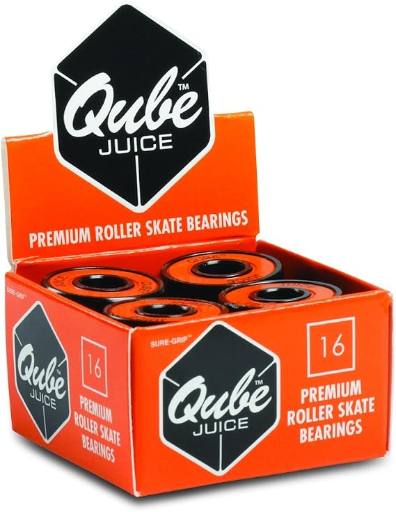 Sure-Grip QUBE JuiceRoller Skate Bearings