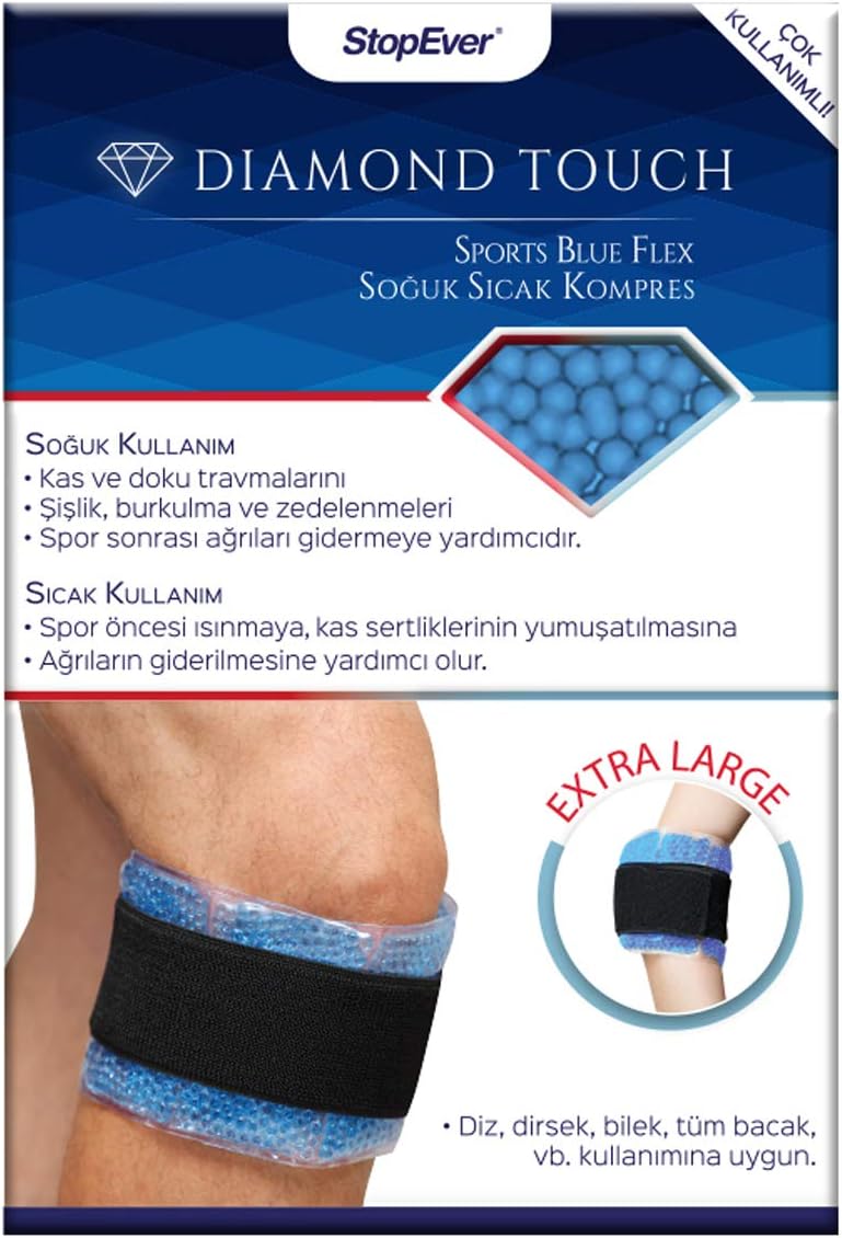 Stopever Diamond Touch Sports Blue Flex Cold Hot Compress