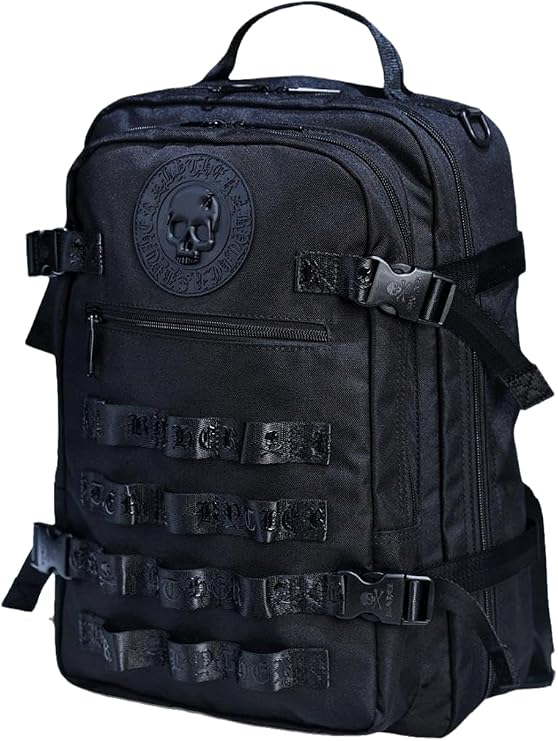 ByTheR Tactical Backpack Military Bag, Backpack for Men Black