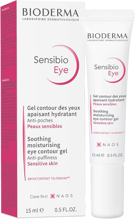 Bioderma Sensibio Eye Hassas Göz Çevresi için Hyalüronik Asit ve Kafein İçeren Nemlendirici Bakım Kremi 15 Ml