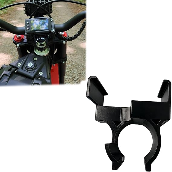 Ebike Handlebar Display Mount Compatible with YOZMA IN10 / IN10 PRO, 3D-Printed Center Relocation Mount Bracket for Motorcycle or E-Bike Display Positioning