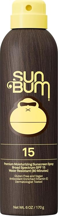 Sun Bum Original SPF 15 Broad Spectrum Sunscreen Body Spray - 6 oz