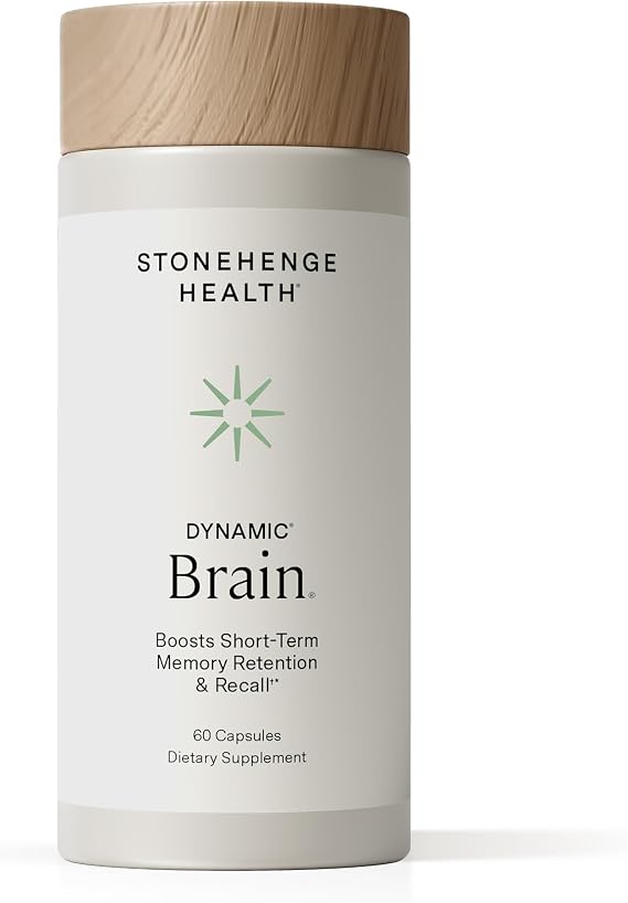 Stonehenge Health Dynamic Brain | BacoMind for Recall Memory Focus - 60ct