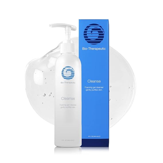 Bio-Therapeutic Cleanse - Gentle Foaming Gel Cleanser Removes Stubborn Debris without Stripping, Ideal for All Skin Types