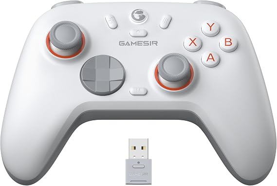 GameSir Nova Lite 2 Kablosuz PC Kontrol Cihazı, Anahtar, Arka Tuşlar için, Beyaz
