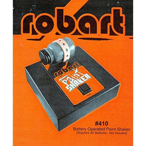 Robart Manufacturing Paint Shaker, Battery Powered