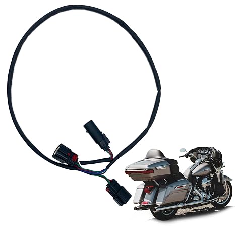 CD-TP-QD-14 Tour Pack Power Tap Harness Quick Disconnect Wiring Harness Replace for Harley Davidson Tour Pak 2014-2022