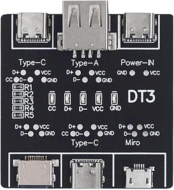 USB Cable Tester Board USB Cable Checkers Data Wire Charging Test Data Line USB Type C Tester Board,PCB
