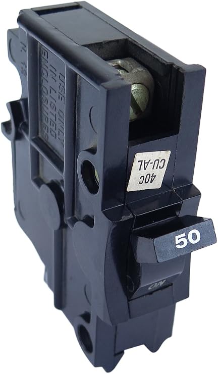 FEDERAL PACIFIC NB111050 FPE Bolt-on Circuit Breaker 1 Pole 50 Amp