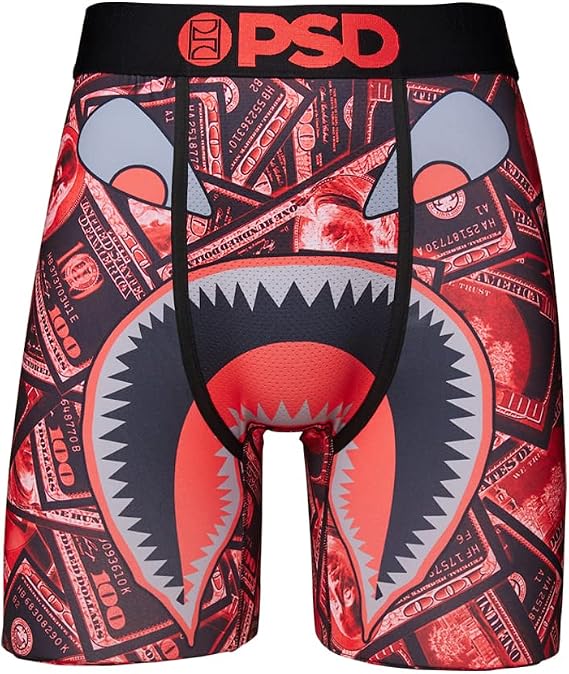 PSD Men's Warface Capital Boxer Briefs, Multi, XXL