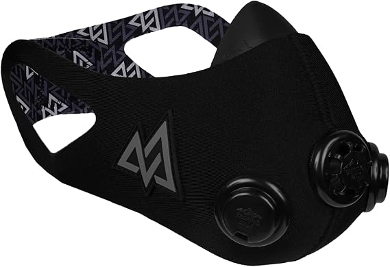 TRAININGMASK Elevation Training Mask 2.0 Blackout Workout & Fitness