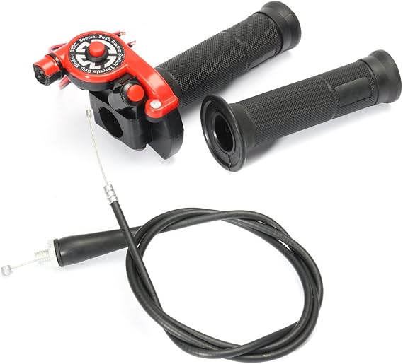 Quick Action Twist Throttle With Cable Red 125Cc 140Cc 150Cc Pit Bike