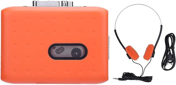 Usb C Cassette To Mp3 Converter, Casset Player Portable Cassette Player Tape Recorder, Grabadora De Casset With Headphone, Recorder For Speech, With App For Conversion, Fast Forward And