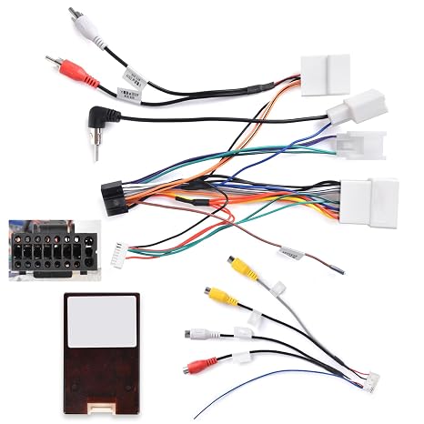JBL Harness Adapter for Toyota Car Radio - 16 PIN Power Cable Plug and Play | Wiring Harness Power Cable - for Toyota Tundra RAV4 Camry Corolla Highlander Vios Yaris Sienna Hilux Prado Fortuner
