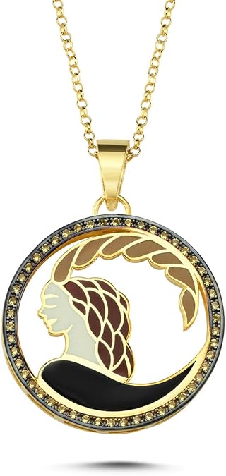 Bushing Necklace Set, 14K Gold Plated,925K Silver Options