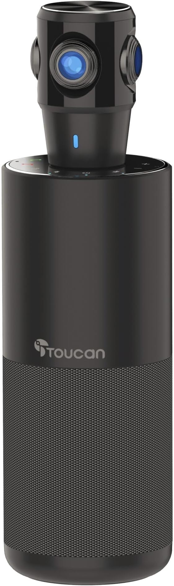 TOUCAN Video Conference System 360 - Professional Plug & Play USB Webcam with 360 Camera, Omnidirectional Microphone, AI Voice Tracking and Crisp Audio Speaker for Home, Office and Travel Video Calls