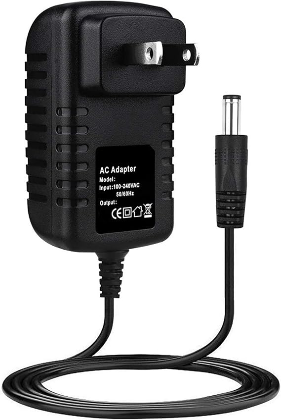Barrel Tip AC/DC Adapter Compatible with Minnie Mouse Girls Convertible 6V Roadster Racer 6-Volt Battery-Powered Ride-On 17096 RideOn 6VDC-7.5V Power Supply Charger
