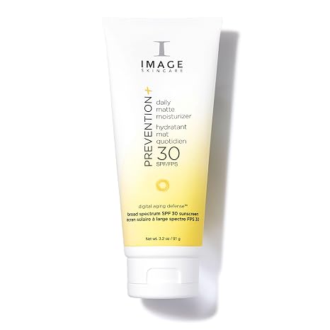 IMAGE Skincare PREVENTION+ Daily Matte Moisturizer SPF 30, 3.2 Oz