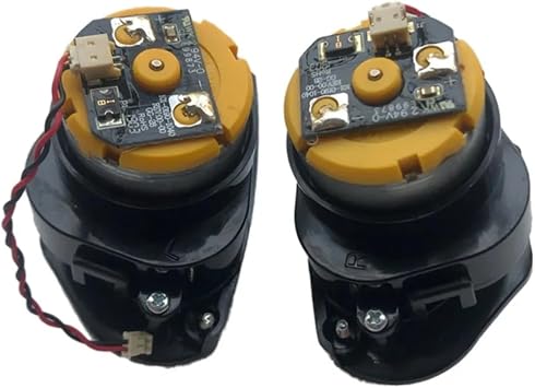 Side Brush Motor. Compatible for SilverCrest SSRA1 DEXP LF800 Brushes Engine Brush Motor Replacement Robotic Vacuum Cleaner Accessories(L and R)