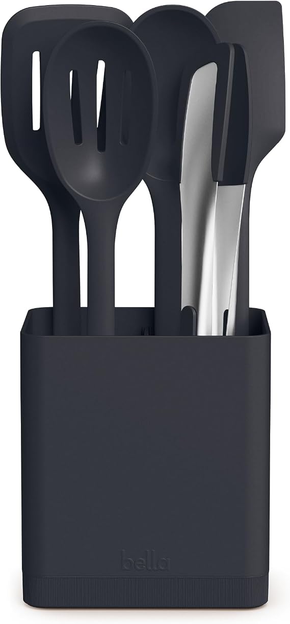bella 6 Piece Modular Tool Set, Non-Toxic, Heat safe to 425F, Slate