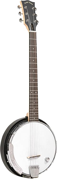 Gold Tone AC-6+: Acoustic Composite Banjitar with Pickup and Gig Bag - Guitar-Banjo