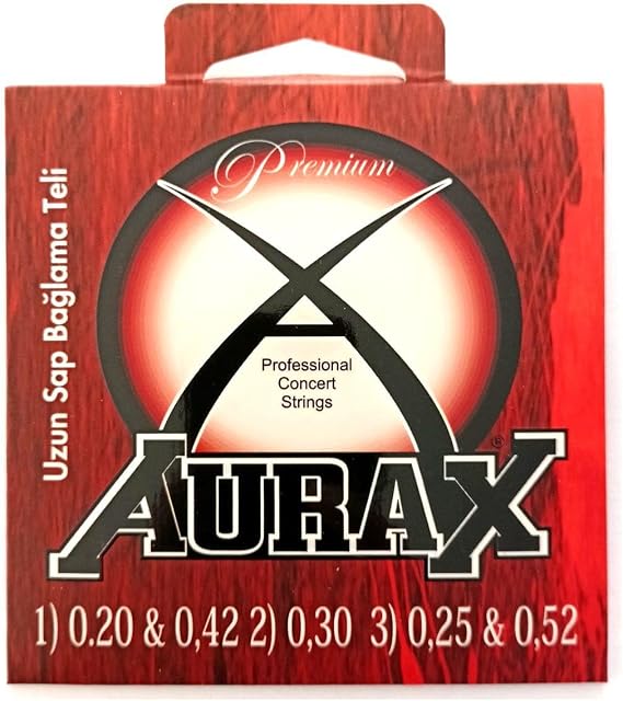 Aurax Ax-20 0.20 Uzun Sap Bağlama Teli Profesyonel