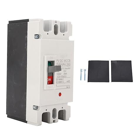 DC Circuit Breaker MCCB 200A 2P 1000V Solar Battery Disconnect Switch Moulded Case High Voltage