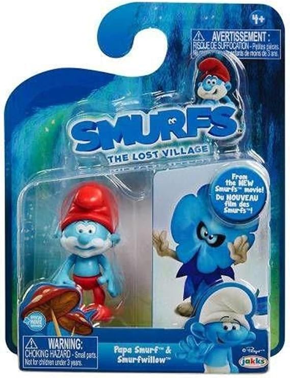 Smurfs The Lost Village Papa & Willow Figure (2 Pack)
