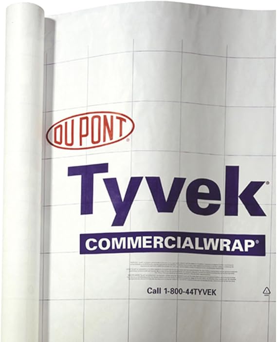 DuPont Tyvek CommercialWrap Home Wrap - 5' x 200' Roll