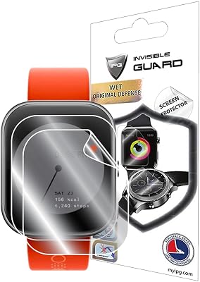 IPG for Cmf Watch Pro 2025 Smart Watch Hydrogel Screen Protector 2 Units Invisible HD Clear Film Anti Scratch Guard-SmoothSelf-HealingBubble Free for WatchPro25