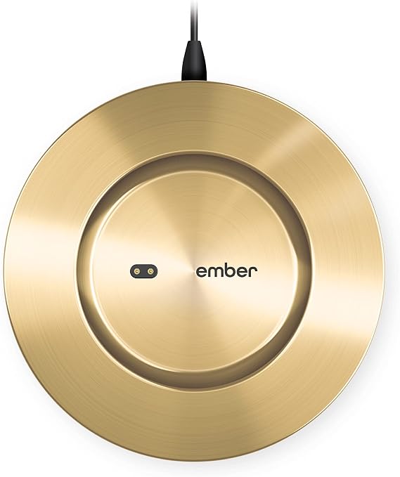 Ember Charging Coaster 2 Wireless Charging for Ember Temperature Control Smart Mug, Gold