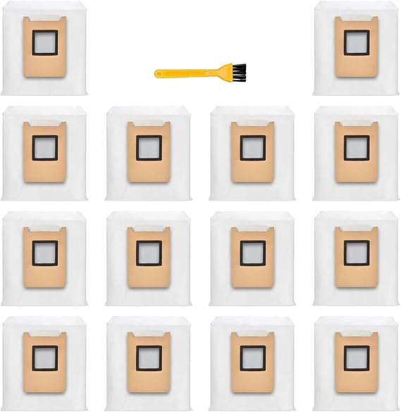 Dust Bags,Compatible With Eufy E28 Omni/ E25 Omni,Robot Vacuum Cleaner 3L Large Capacity, Heavy-Duty Tear-Resistant Design Replace