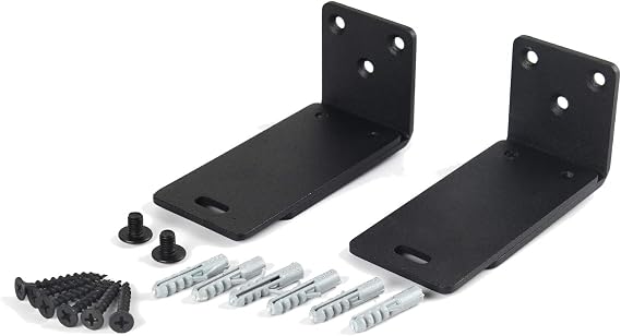 BSWAN Wall Mount Bracket for Bose Soundbar 500 Soundbar 700 Soundtouch 300 Speaker (Black)