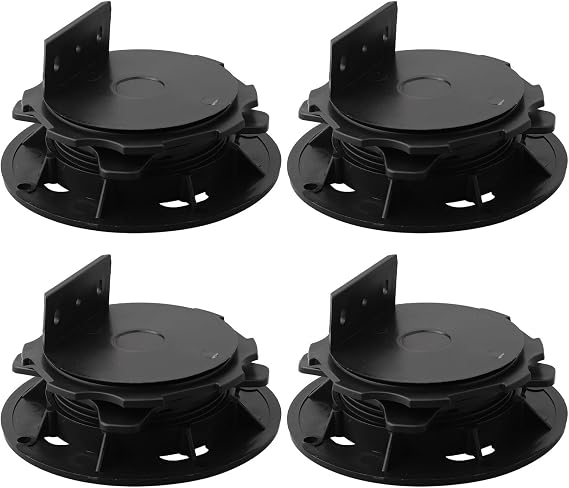 Adjustable Floor Covering Pedestals, Seamless Floor Layer, Open Joint Openings, Weight Capacity 500kg(Style ST3)