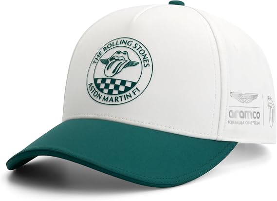 Aston Martin F1 Rolling Stones Cap Off-White - One Size