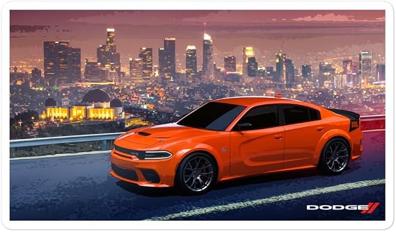 Dodge NFT King Daytona Sticker - Officially Licensed - 5.5 in x 5.5 in