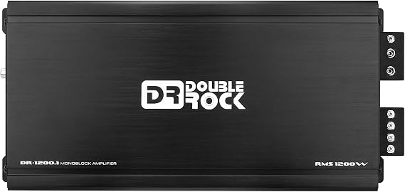 DR-1200.1 1200W RMS 1 Ohm Class D Monoblock MOSFET Car Amplifier